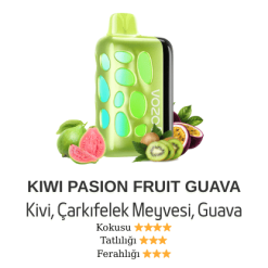 Vozol Rave 40000 - Kiwi Pasion Fruit Guava