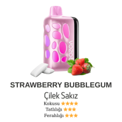 Vozol Rave 40000 - Strawberry Bubblegum