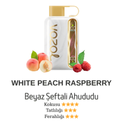 Vozol Star 40000 - White Peach Raspberry